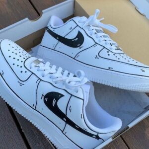 Custom White Airforce 1